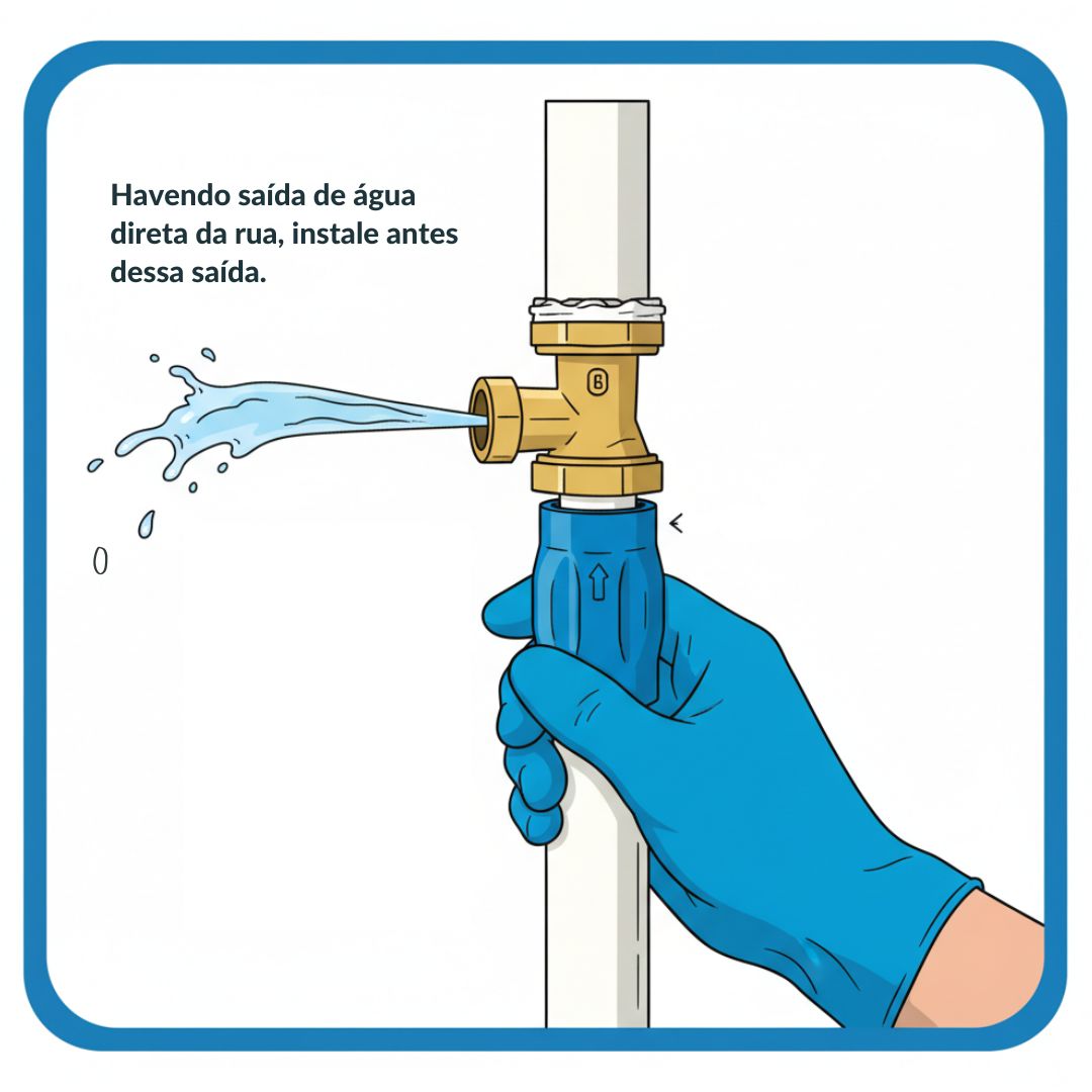 PASSO 3 - INSTALAÇÃO BLOQUEADOR DE AR ACQUANEW
